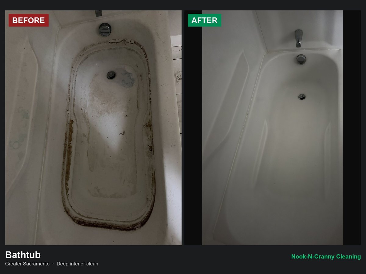bathtub before and after