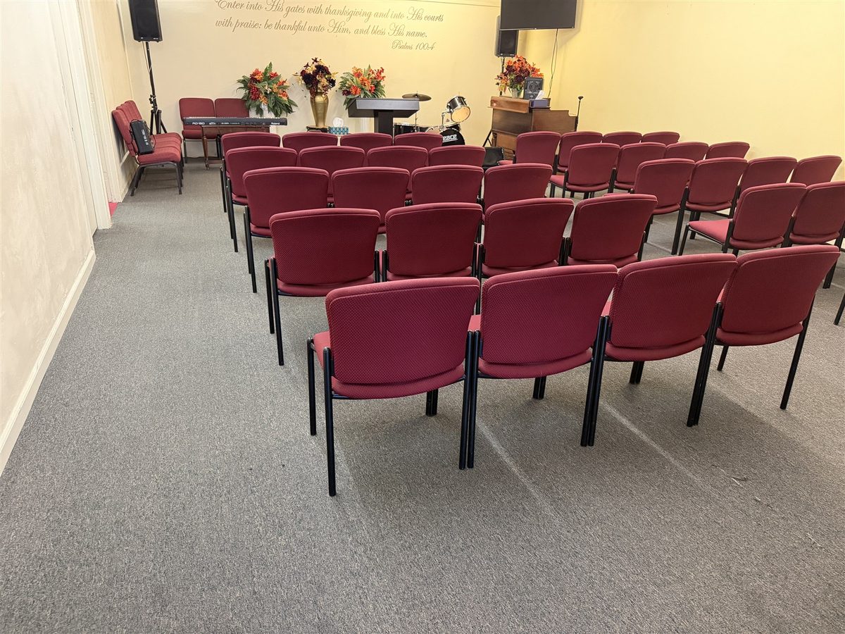 church sanctuary vacuumed