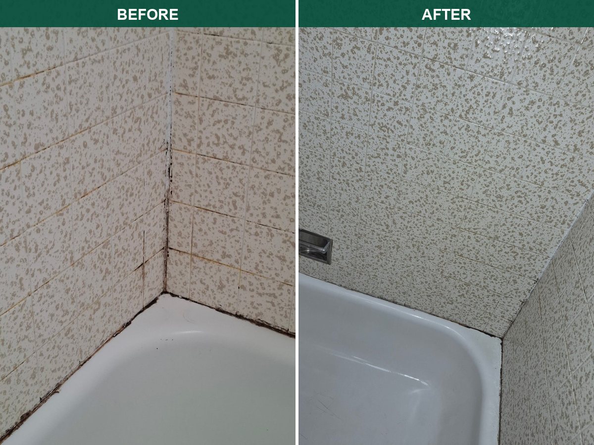 tub tile before and after