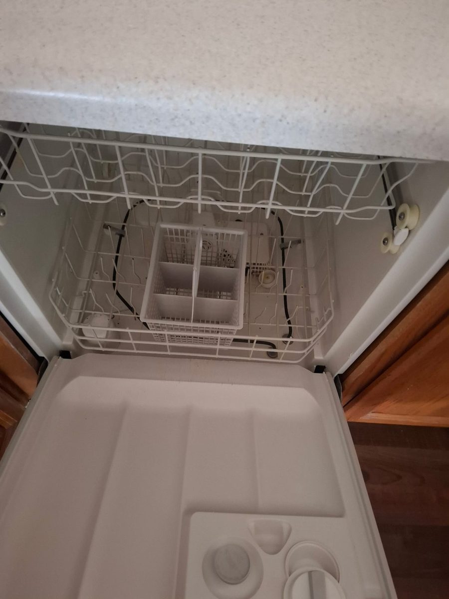 dishwasher cleaned inside