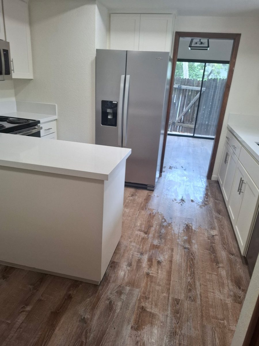 kitchen ready for handover