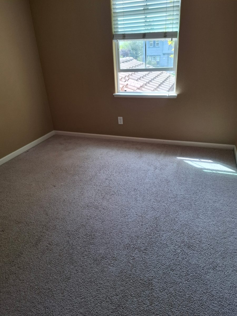 bedroom ready for handover