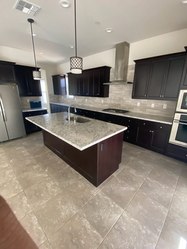 counters and island
